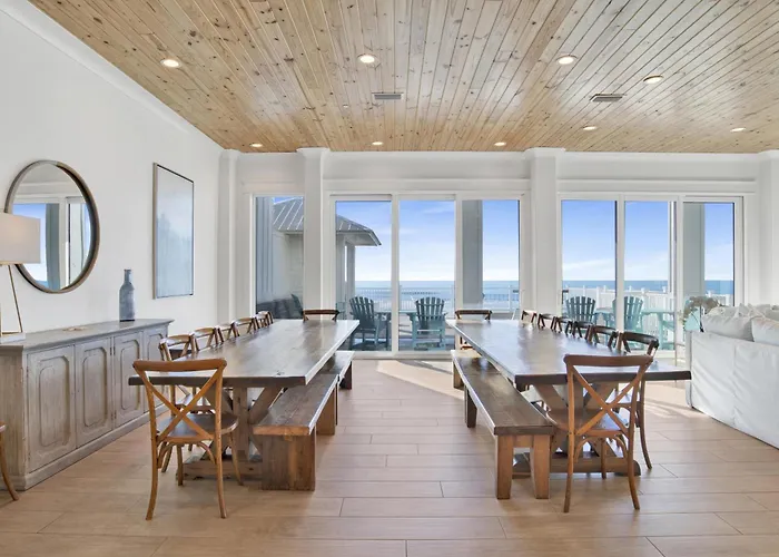 Seaside West 12 Bdrm, 115 Bath, Private Pools, Sleeps 36 Holiday home