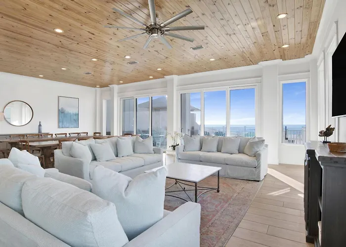 Seaside West 12 Bdrm, 115 Bath, Private Pools, Sleeps 36 Gulf Shores